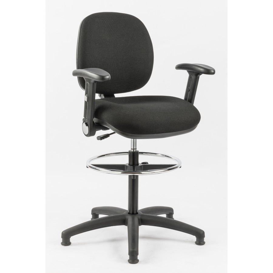 Ergo Line Fabric Draughtsman Chair